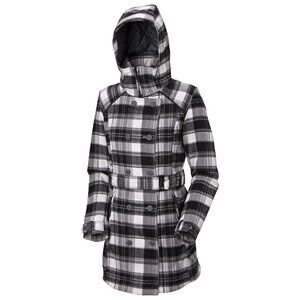 Columbia Sportwear Women’s Plaid Omniheat Coat - Black/Gray/White